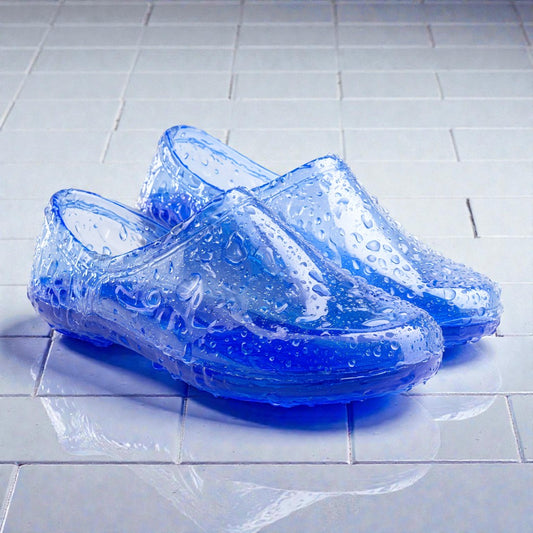 Wolay Waterproof Heavy-Duty PE Shoe Covers