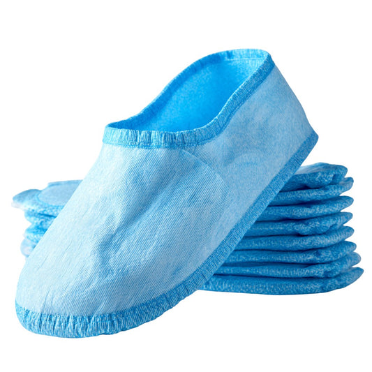 Wolay Premium Non-Slip Disposable Shoe Covers (Set of 100)